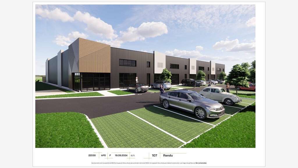 Vente cellule neuve 494m² St-Nazaire Zone de Brais