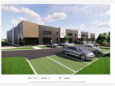 Vente cellule neuve 494m² St-Nazaire Zone de Brais