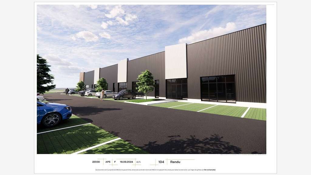 Vente cellule neuve 494m² St-Nazaire Zone de Brais