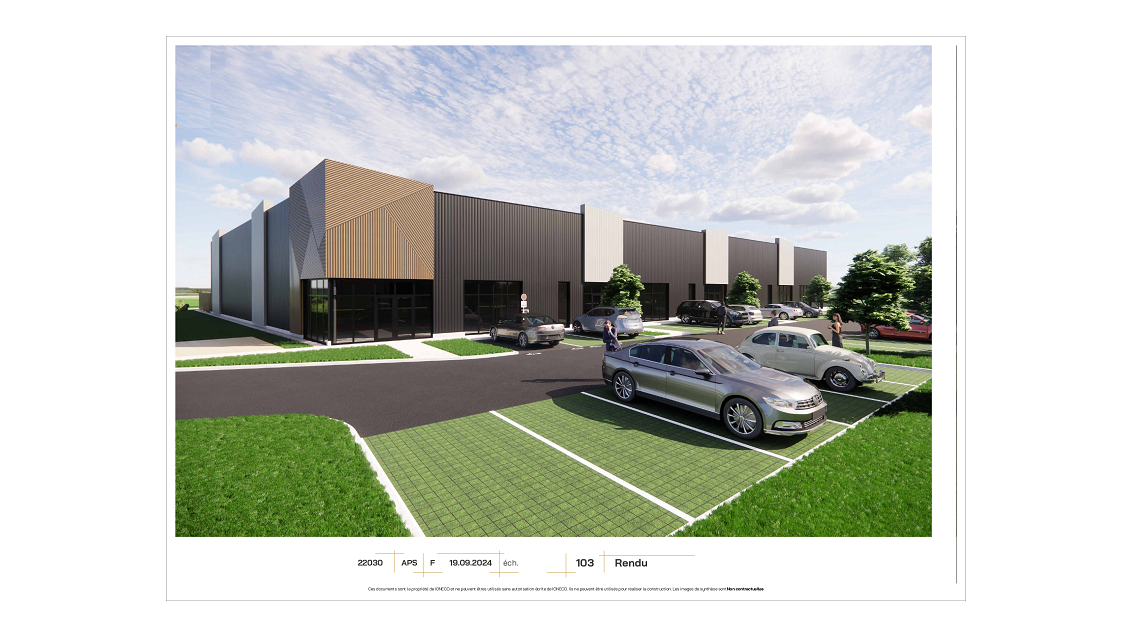 Vente cellule 503m² à Saint-Nazaire Zone de Brais