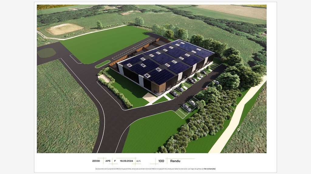 Vente cellule 503m² à Saint-Nazaire Zone de Brais
