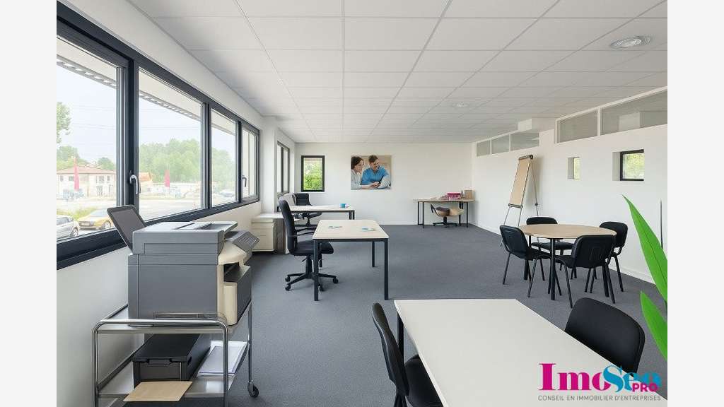Bureaux de 185m² à vendre en zc à Sainte Eulalie