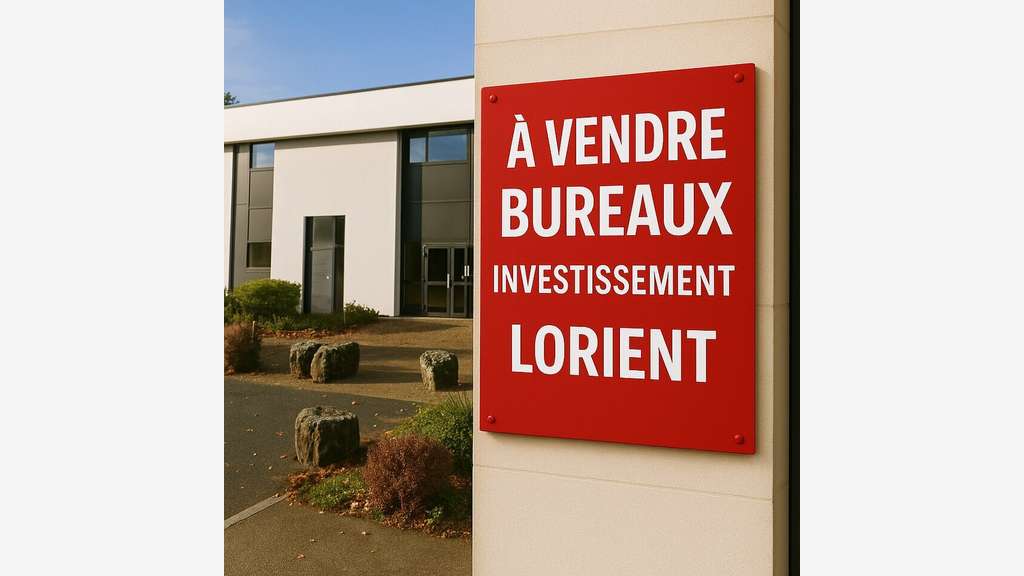 Bureaux de 286m² à vendre à Larmor-Plage