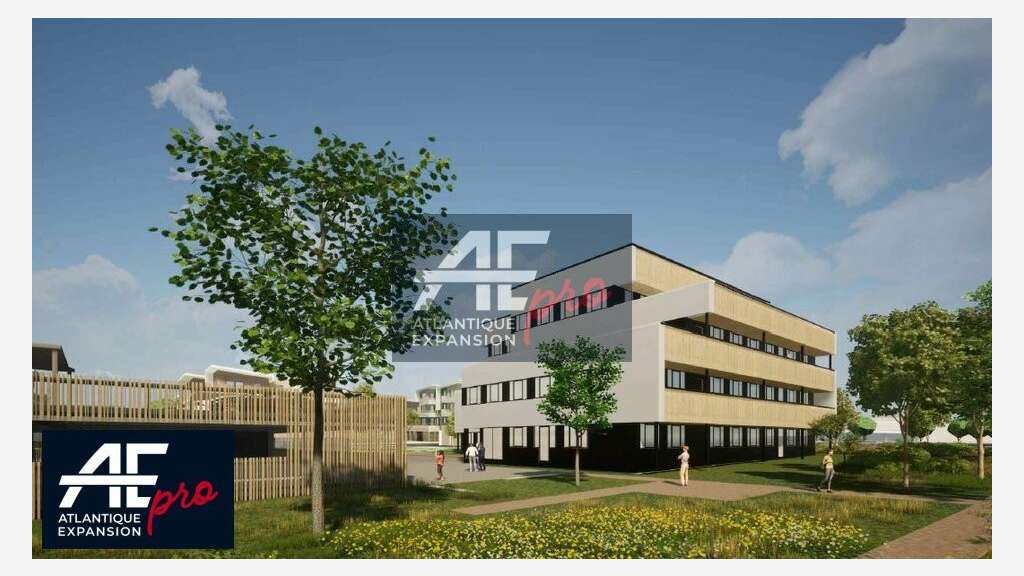 Vente bureaux 652m² RDC en VEFA à Saint-Nazaire