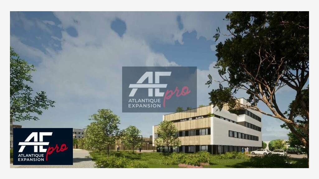 Vente bureaux 652m² RDC en VEFA à Saint-Nazaire