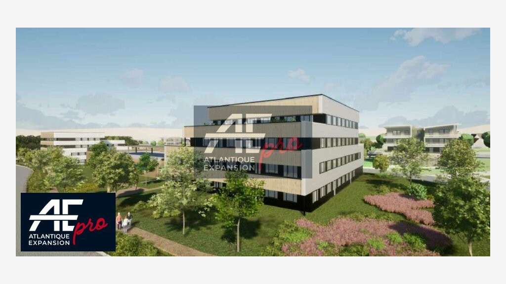 Vente bureaux 652m² RDC en VEFA à Saint-Nazaire