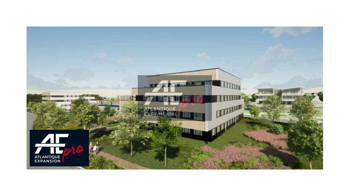 Vente bureaux 652m² RDC en VEFA à Saint-Nazaire