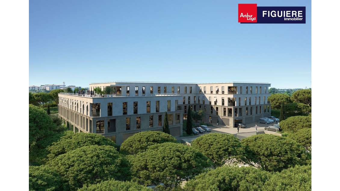 AV bureaux neufs à partir de 107m² à La Duranne