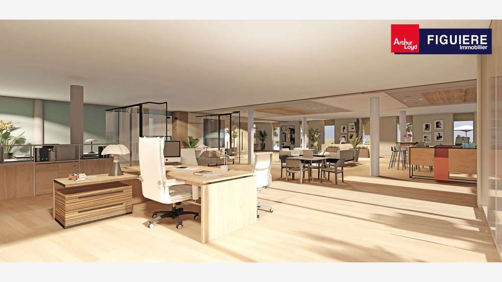 AV bureaux neufs à partir de 107m² à La Duranne