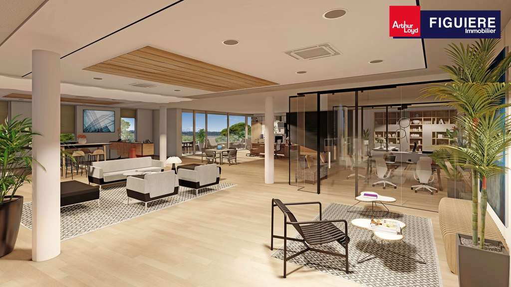 AV bureaux neufs à partir de 107m² à La Duranne