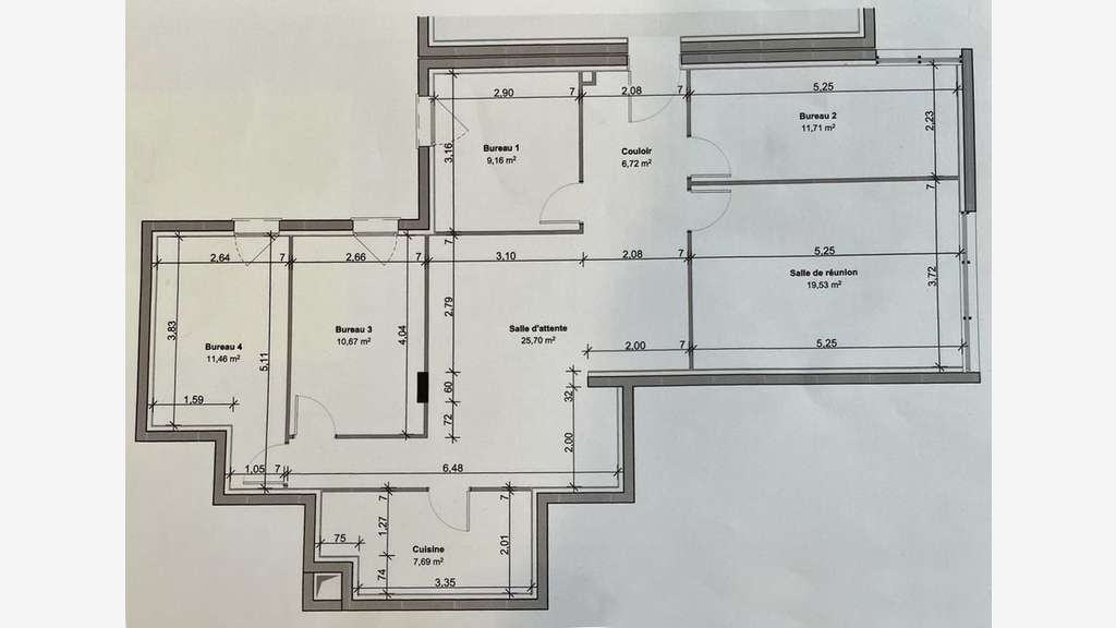 Vente bureaux 102m² à Aix les Bains