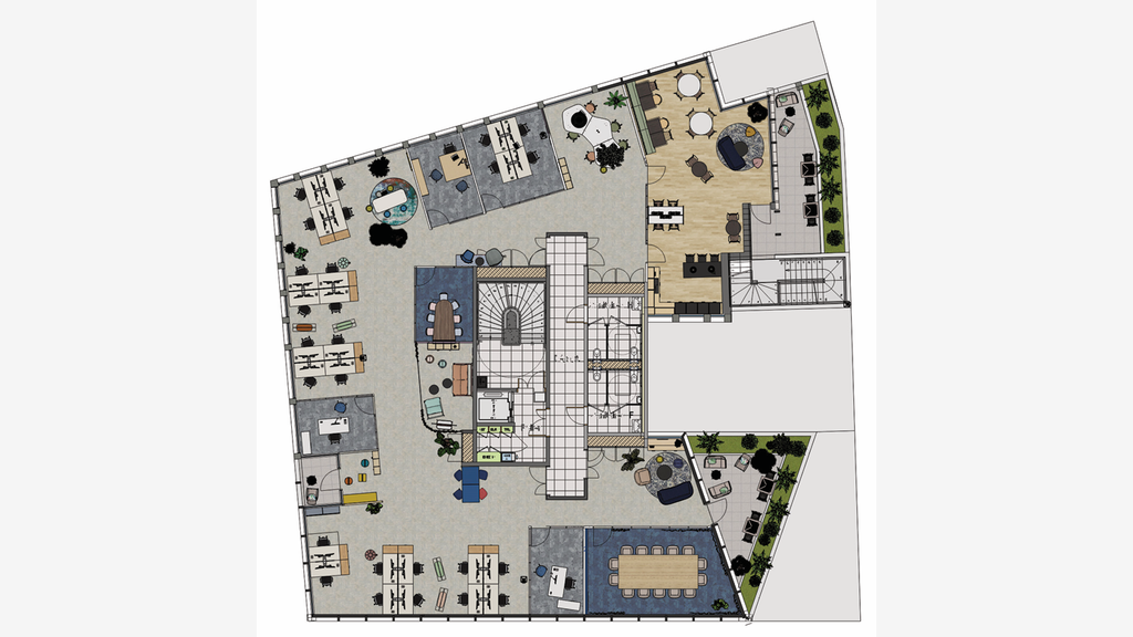 Vente bureaux 552m² à Angers, Belle Beille