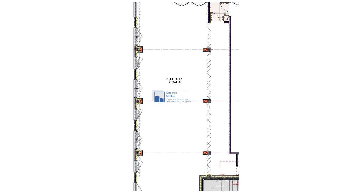 À vendre bureaux de 88,23m² à Angers