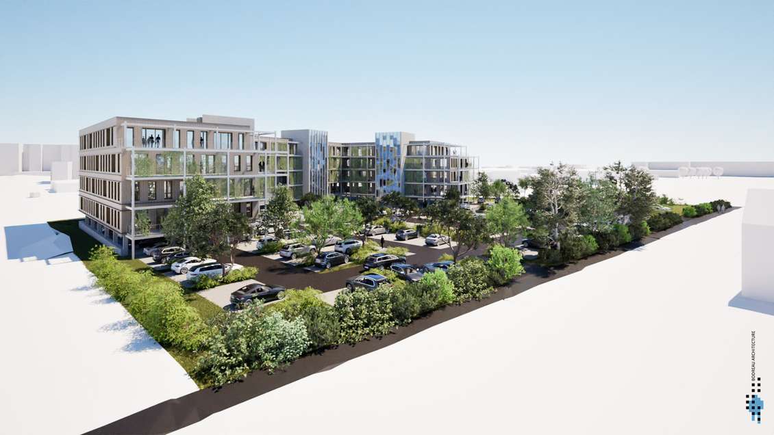 Bureaux neufs 414m² à vendre à Angers Sud