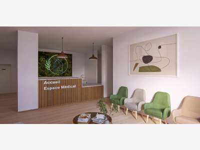 A vendre local 177m² pôle médical à Angliers