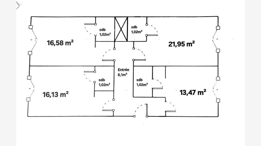 Vente bureaux 156m² proche gare à Annecy