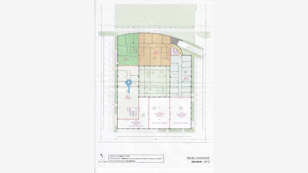 Bureaux 113m² Avignon SUD ZAC de la Cristole 