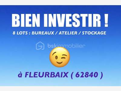 AV atelier stockage de 800m² en ZI de Fleurbaix
