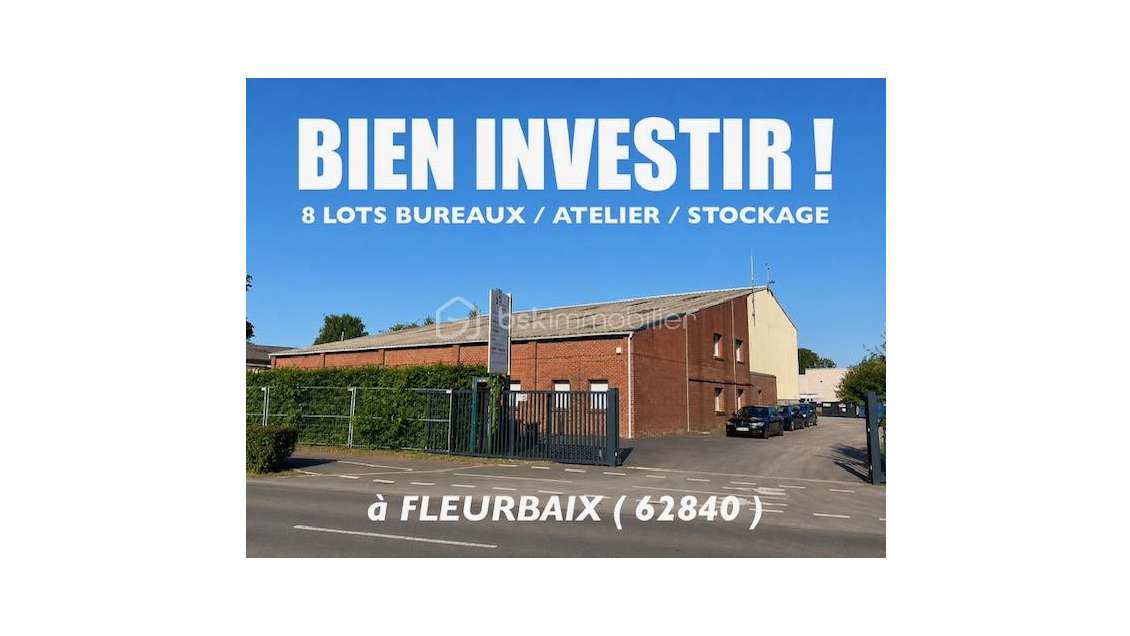 FLEURBAIX ( 62840 ) TERRAIN - ATELIER - STOCKAGE