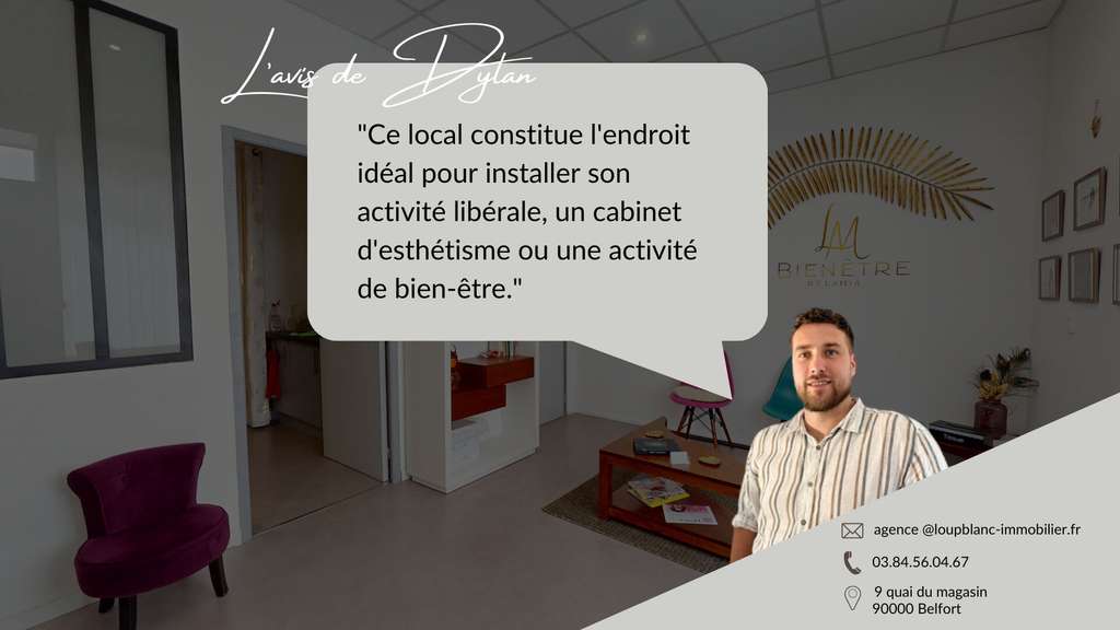 Vente local commercial de 37m² à Belfort Brasse