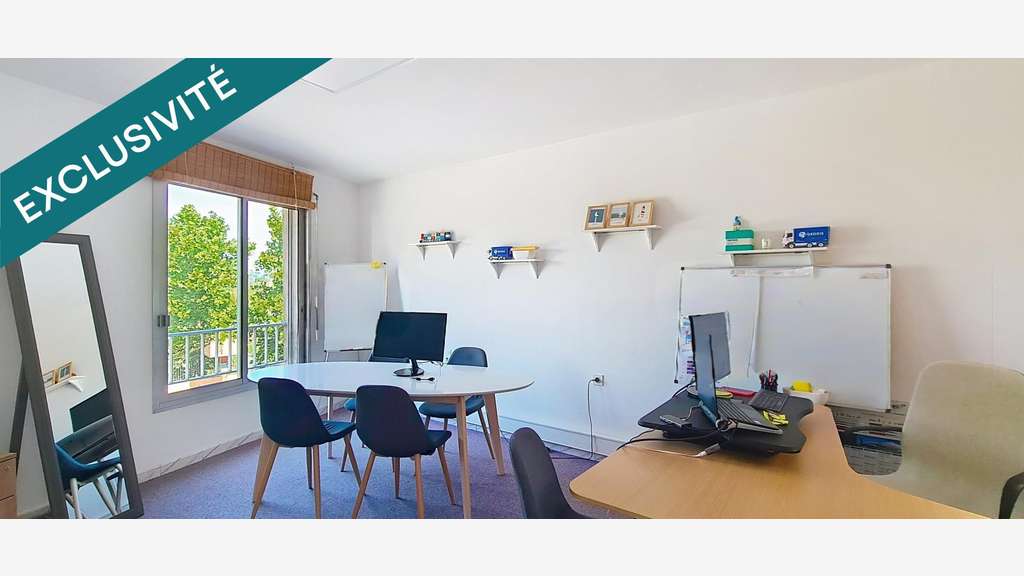 AV immeuble bureaux 100m² accès facile à Béziers