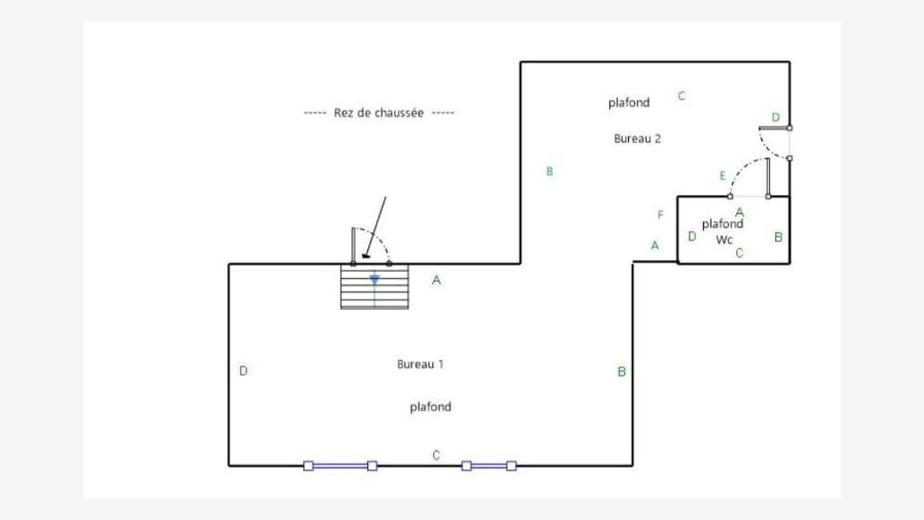 Vente bureau 39m² excellente visibilité à Bonne