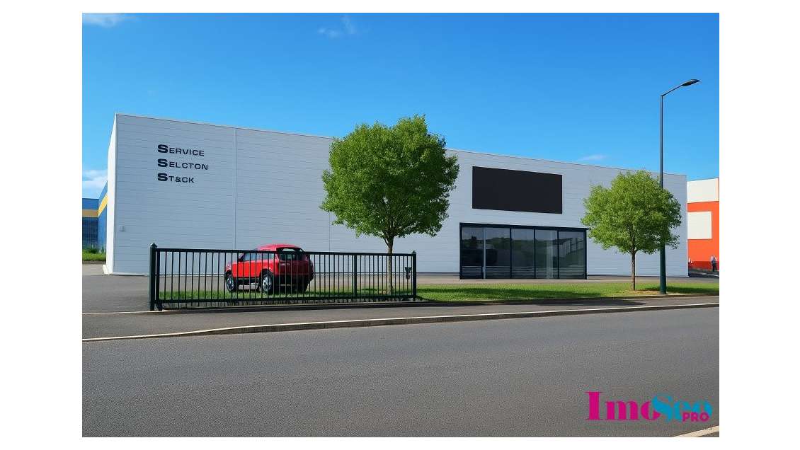 Entrepôt 2230m² à vendre ZAC Bordeaux Lac