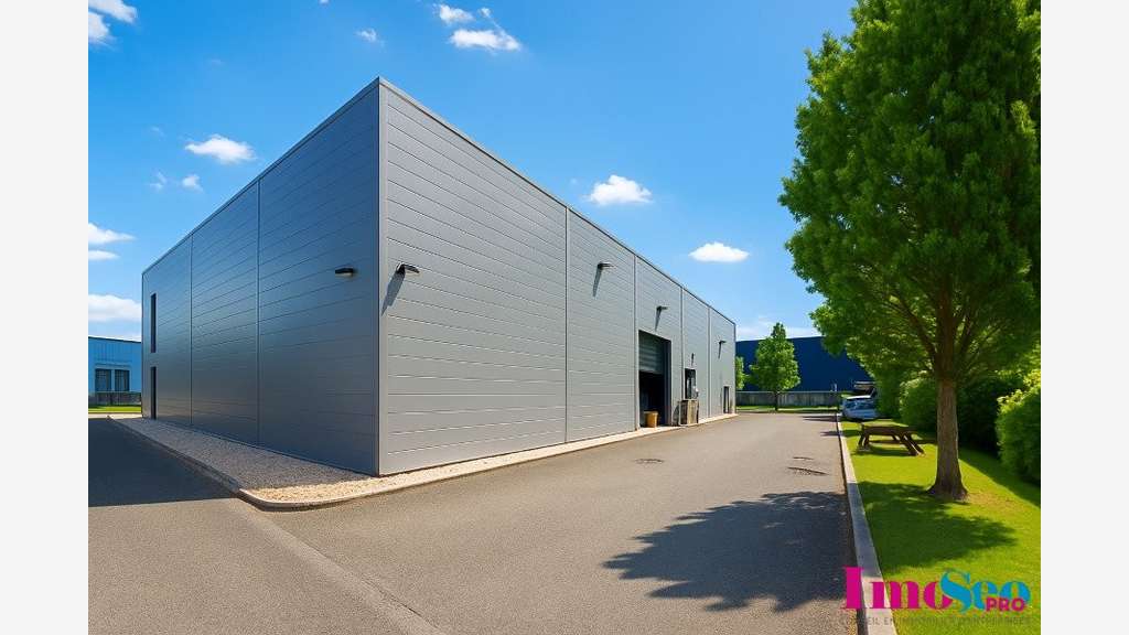 Entrepôt 2230m² à vendre ZAC Bordeaux Lac