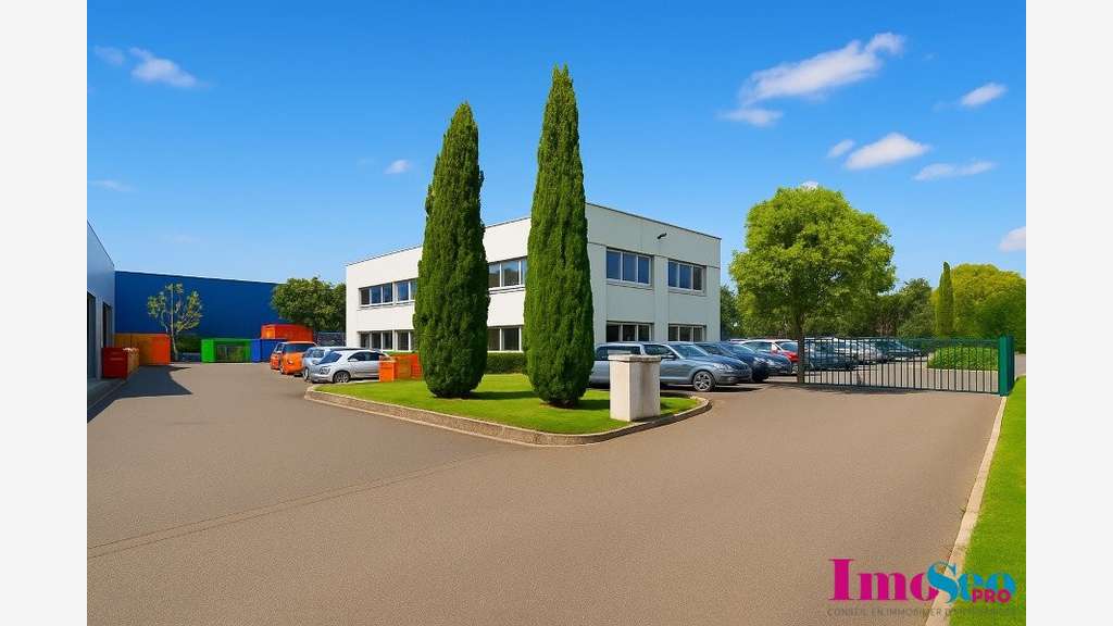 Entrepôt 2230m² à vendre ZAC Bordeaux Lac