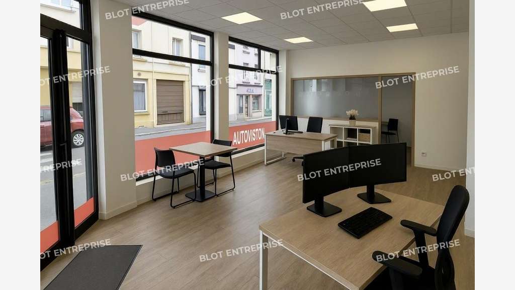 AV bureaux locaux commerciaux 73m² Brest St Louis