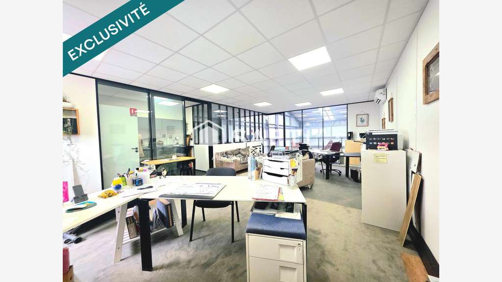 Locaux 192m² + jardin 25m² ZAC du Tuboeuf