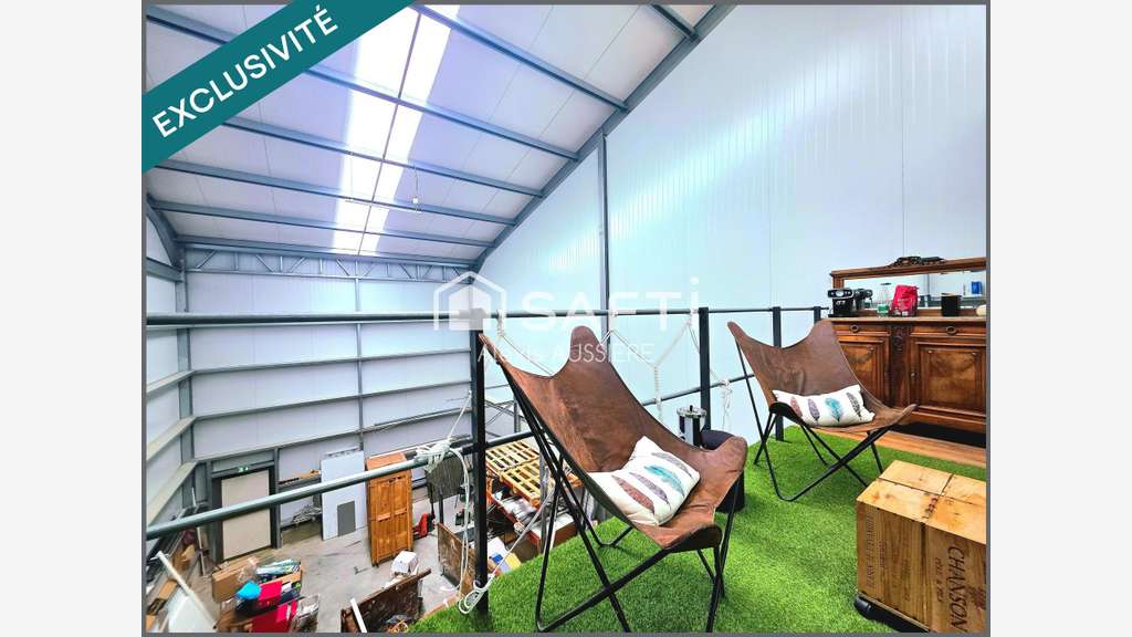 Locaux 192m² + jardin 25m² ZAC du Tuboeuf