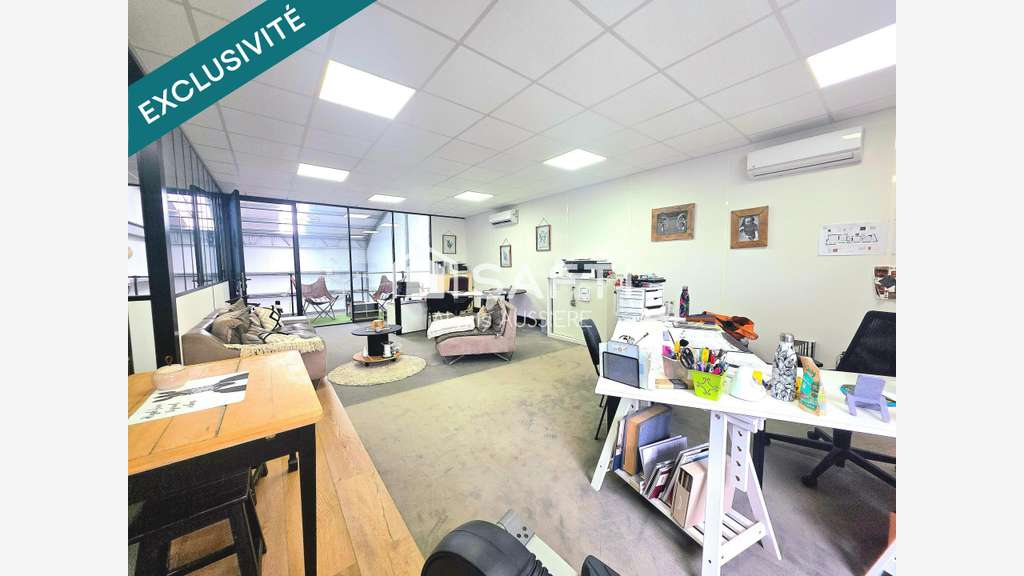 Locaux 192m² + jardin 25m² ZAC du Tuboeuf