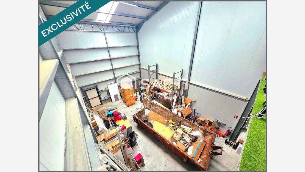 Locaux 192m² + jardin 25m² ZAC du Tuboeuf