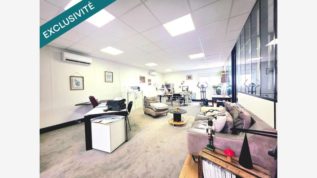 Locaux 192m² + jardin 25m² ZAC du Tuboeuf