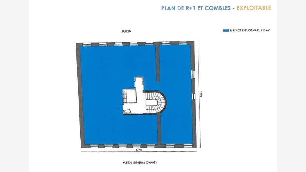 À vendre bureaux de 70 à 210m² à Buzancy