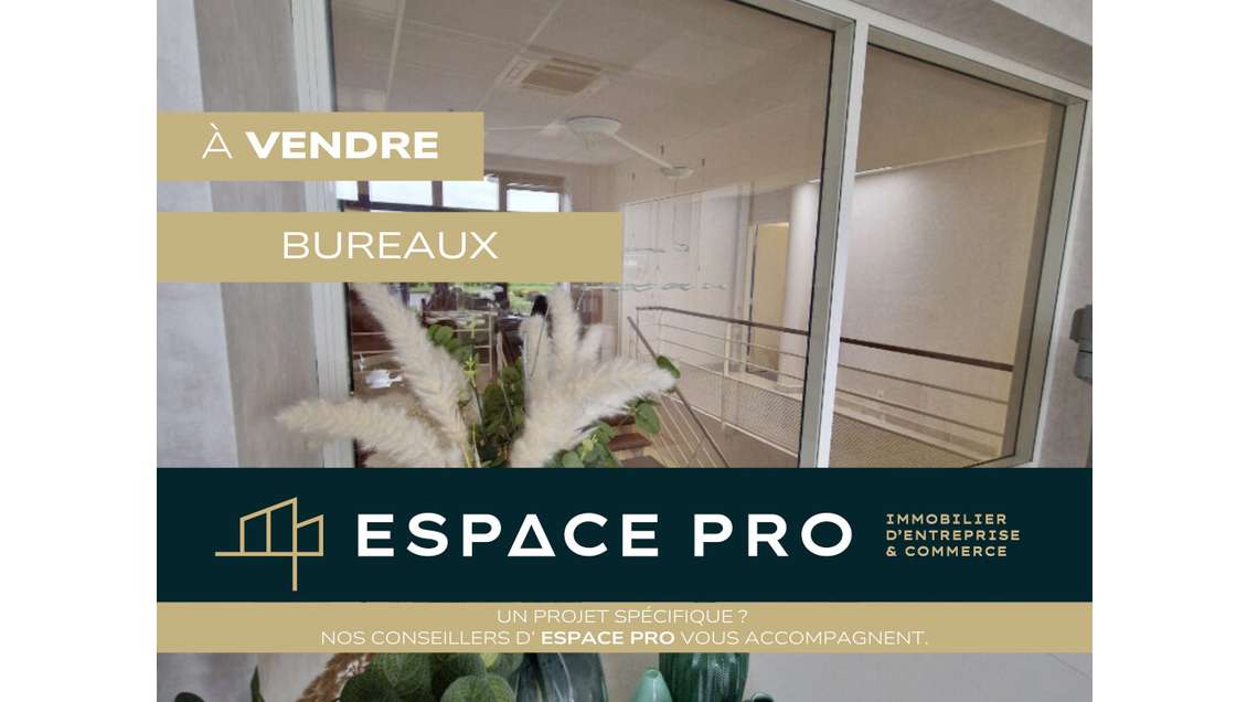 A vendre immeuble de bureaux 1000m² à Caen Nord