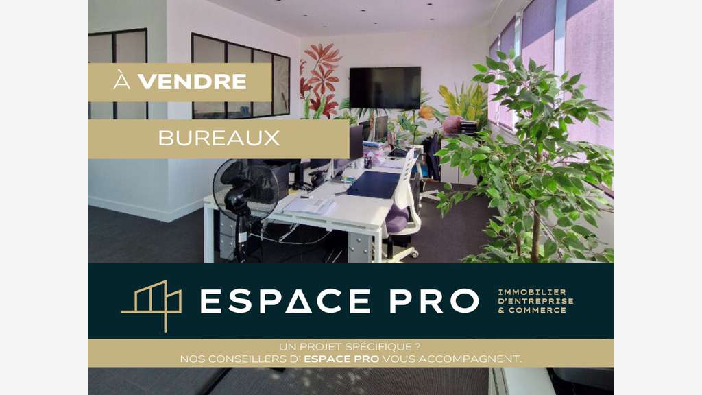 AV bureaux de standing 65m² au Nord de Caen