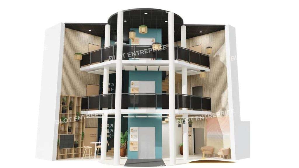 Vente bureaux 919m² dans bâtiment refait Carquefou
