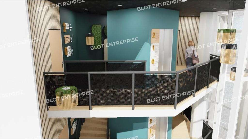 Vente bureaux 919m² dans bâtiment refait Carquefou