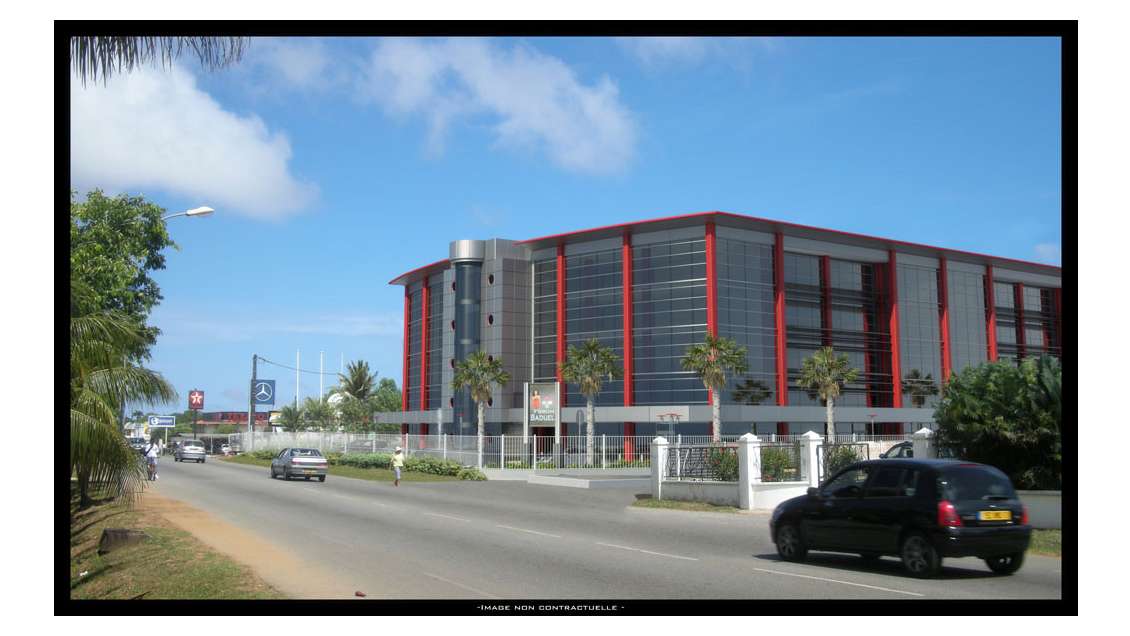 A vendre plateau de bureaux 695m² à Cayenne