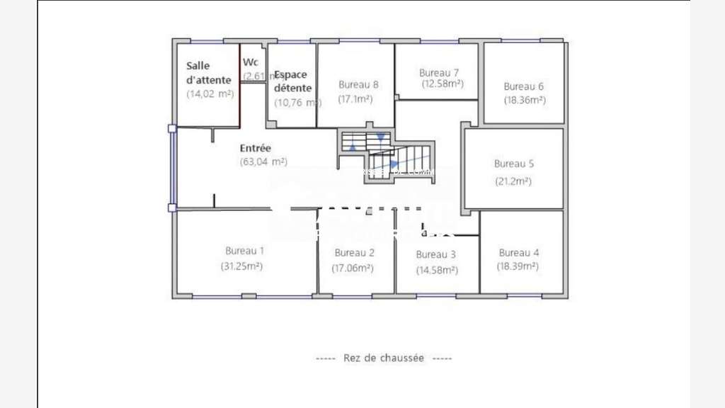 Bureaux à vendre 744m² à Challes-les-Eaux