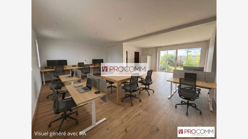 Bureaux 208m² sur terrain 686m² à vendre à Lèves