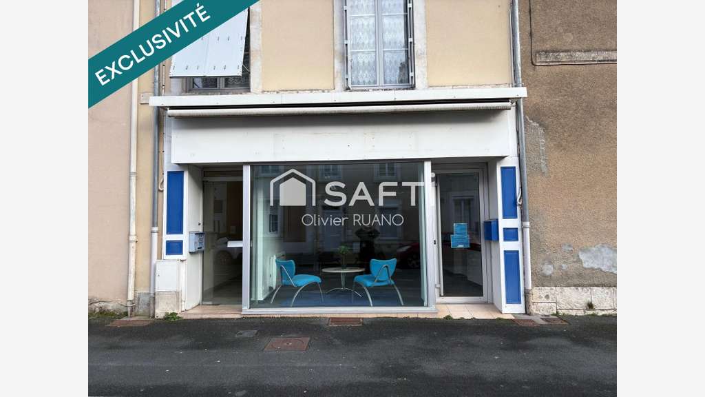 Vente bureaux rénovés 102m² à Châteauroux