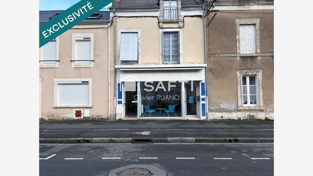 Vente bureaux rénovés 102m² à Châteauroux