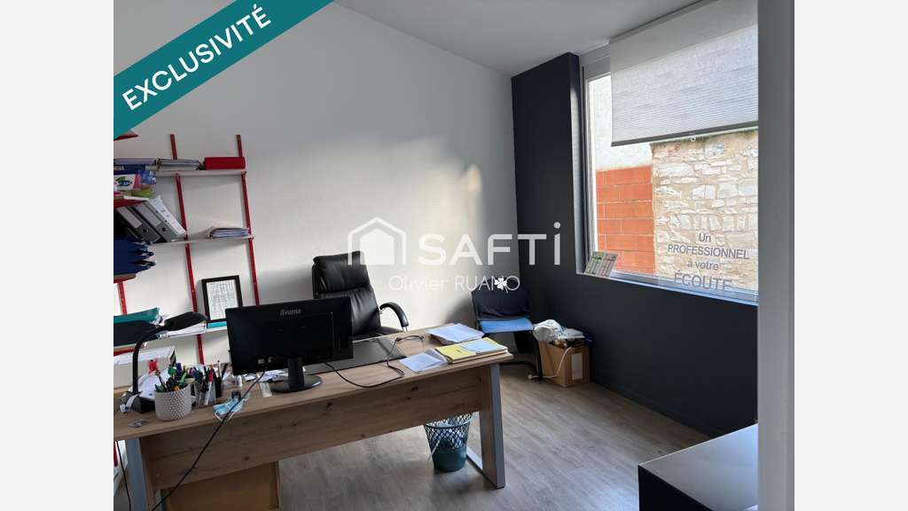 Vente bureaux rénovés 102m² à Châteauroux