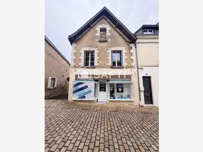 AV bureau 60m² + appartement Châtillon-sur-Indre