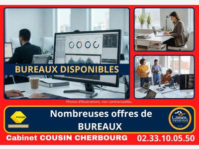 Vente bureaux 74m² sur les quais à Cherbourg