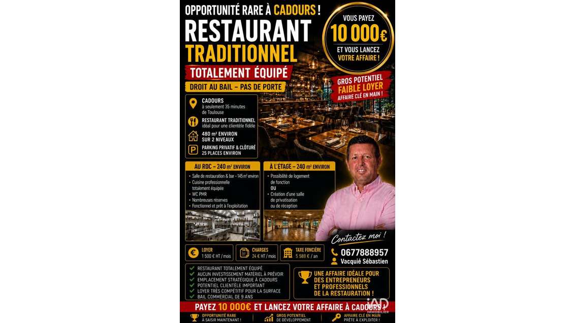 Vente bureaux 104m² à Fréjus ZI La Palud