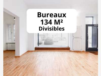 AV bureaux 134m² divisibles accessibles PMR Grasse